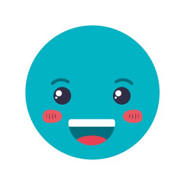 kafa karikatür mutlu karakter