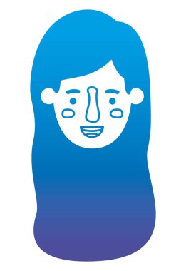 güzel ve genç kadın baş