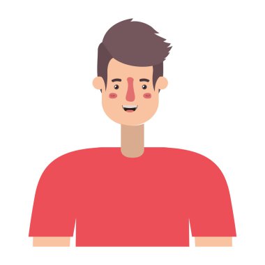 genç adam avatar karakter