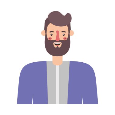 Sakallı genç adam Avatar karakteri