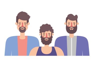 erkek karakter grubu