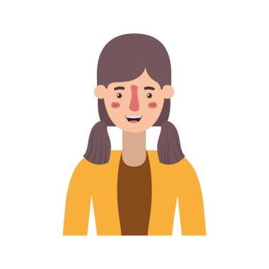 güzel ve genç kadın karakter