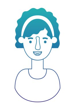 güzel ve genç kadın karakter