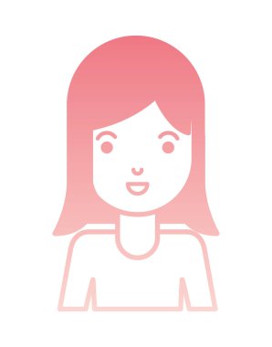 güzel ve genç kadın karakter