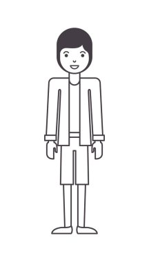 genç adam avatar karakter