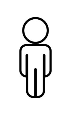 küçük çocuk rakam siluet