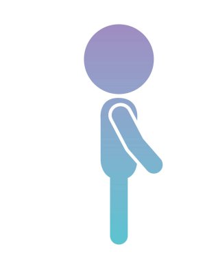 küçük çocuk rakam siluet