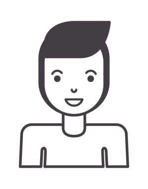 genç adam avatar karakter