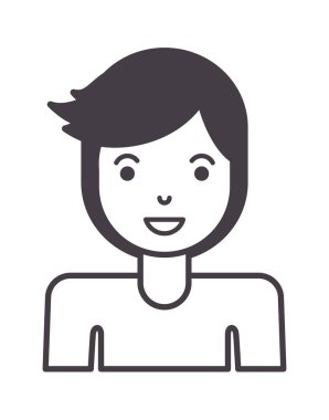 genç adam avatar karakter