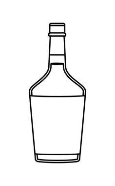 alkollü içecek şişe simgesi