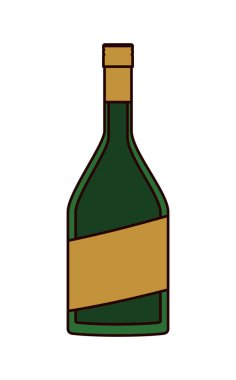alkollü içecek şişe simgesi