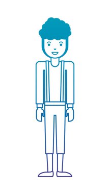 genç adam avatar karakter