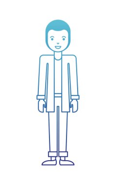 genç adam avatar karakter