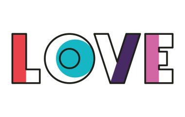 aşk mesajı ile el yapımı yazı tipi