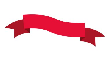 tek ve klasik kırmızı şerit çerçeve