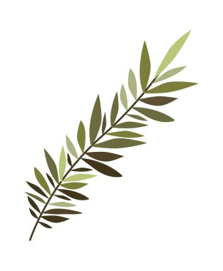 Leafs başak dekoratif simge