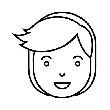 güzel ve genç kadın baş