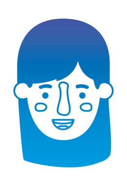 güzel ve genç kadın baş