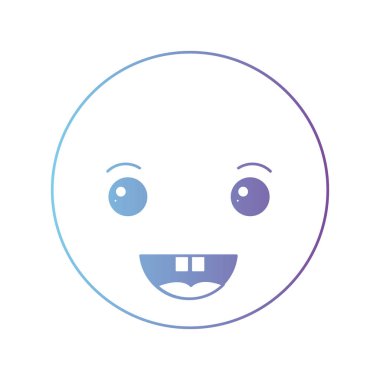 kafa karikatür mutlu karakter