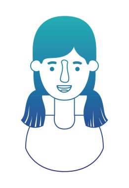 güzel ve genç kadın karakter