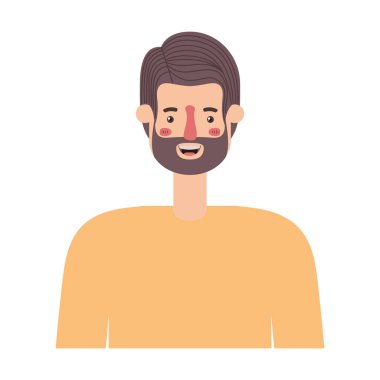 Sakallı genç adam Avatar karakteri