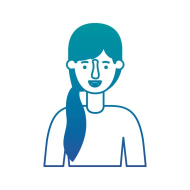 güzel ve genç kadın karakter