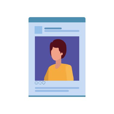 adam sosyal ağ profili avatar karakter