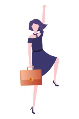 iş kadın avatar karakter