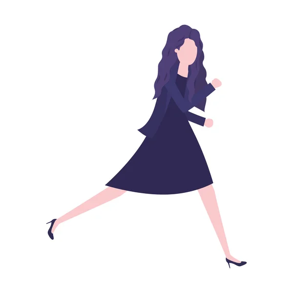 Персонаж бизнес-женщины — стоковый вектор