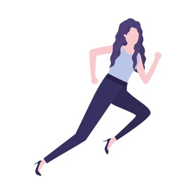 iş kadın avatar karakter