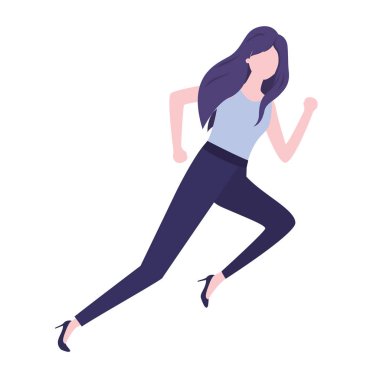 iş kadın avatar karakter