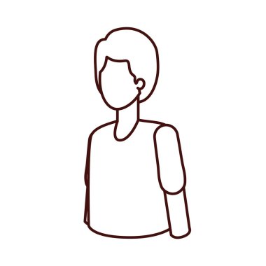 genç adam avatar karakter