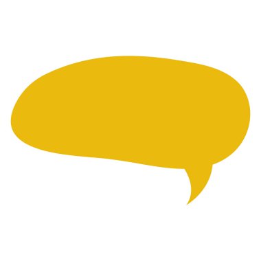 karikatür konuşma kabarcık sembol