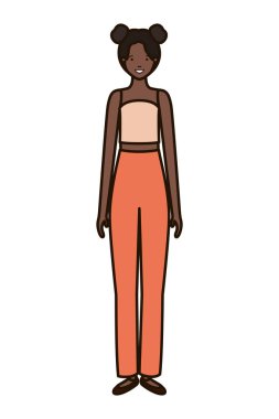 genç kadın avatar karakter