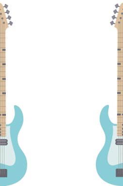 müzik enstrüman desen elektrik gitar