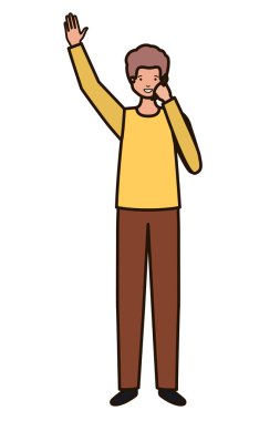 genç adam avatar karakter
