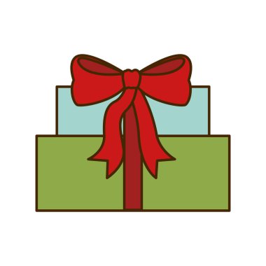 hediye kutuları izole simge