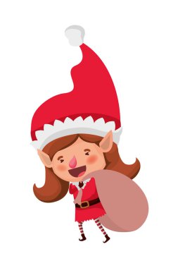 hediye çantası avatar karakteri ile Elflerin kadın