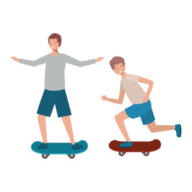 kaykay avatar karakter ile erkekler