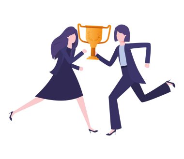 Kupa avatar karakter ile işkadınları