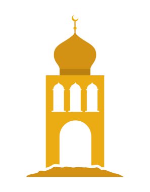 Arapça kale kule moon ile