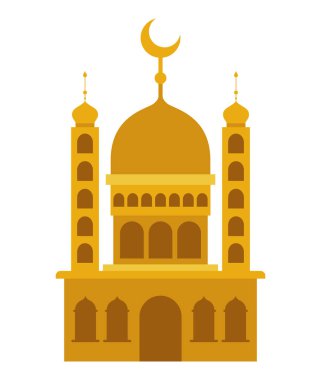 Arapça kale kule moon ile