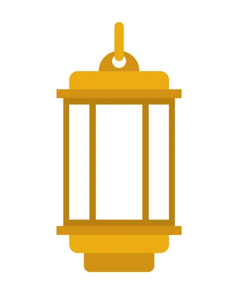 Традиційна арабська лампа, що висить — стоковий вектор