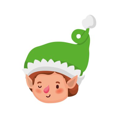 şapka avatar karakteri ile Elf kafası