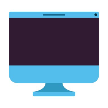 bilgisayar görüntü izole simgesini