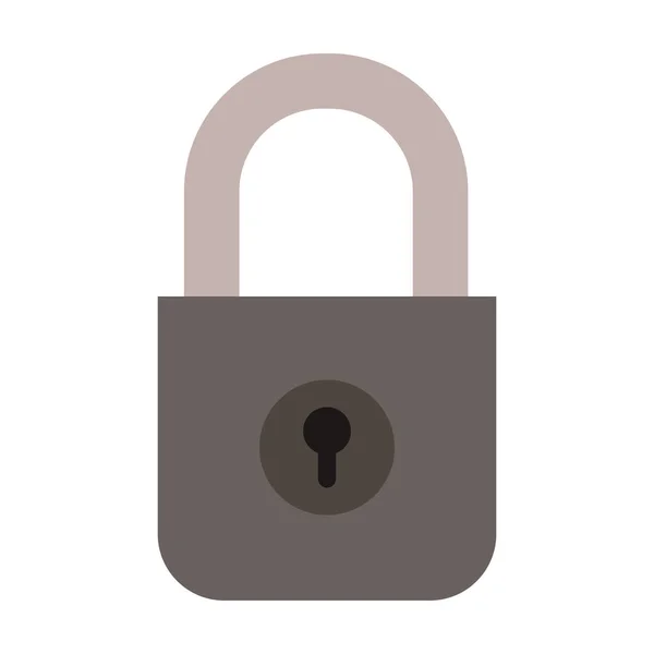 Safe secure padlock icon — Stock Vector