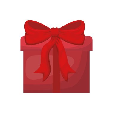 hediye kutusu izole simgesi