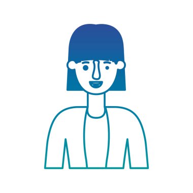 güzel ve genç kadın karakter