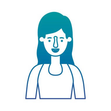 güzel ve genç kadın karakter