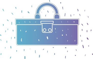 bavul seyahat izole simgesi